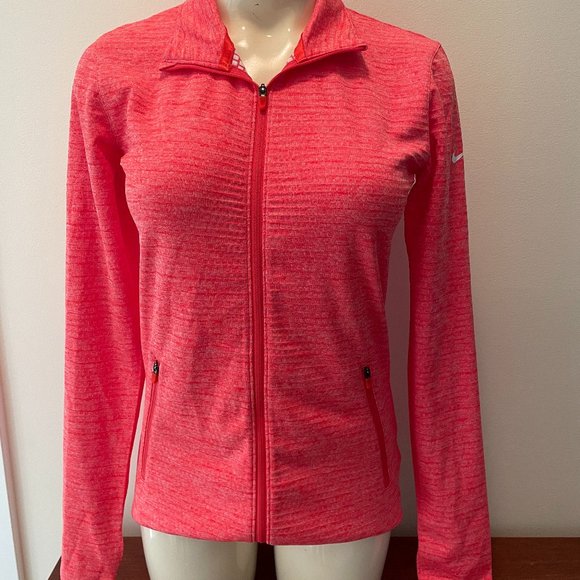 Nike Dri-Fit Zippered Running Jacket - Picture 1 of 7